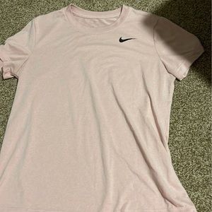 Pink Nike top